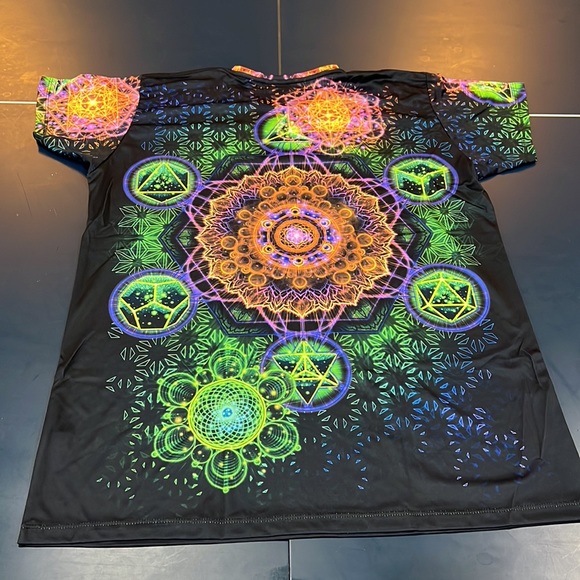 Sykadelic Dreams tee shirt Unisex Size Lg - Picture 3 of 4